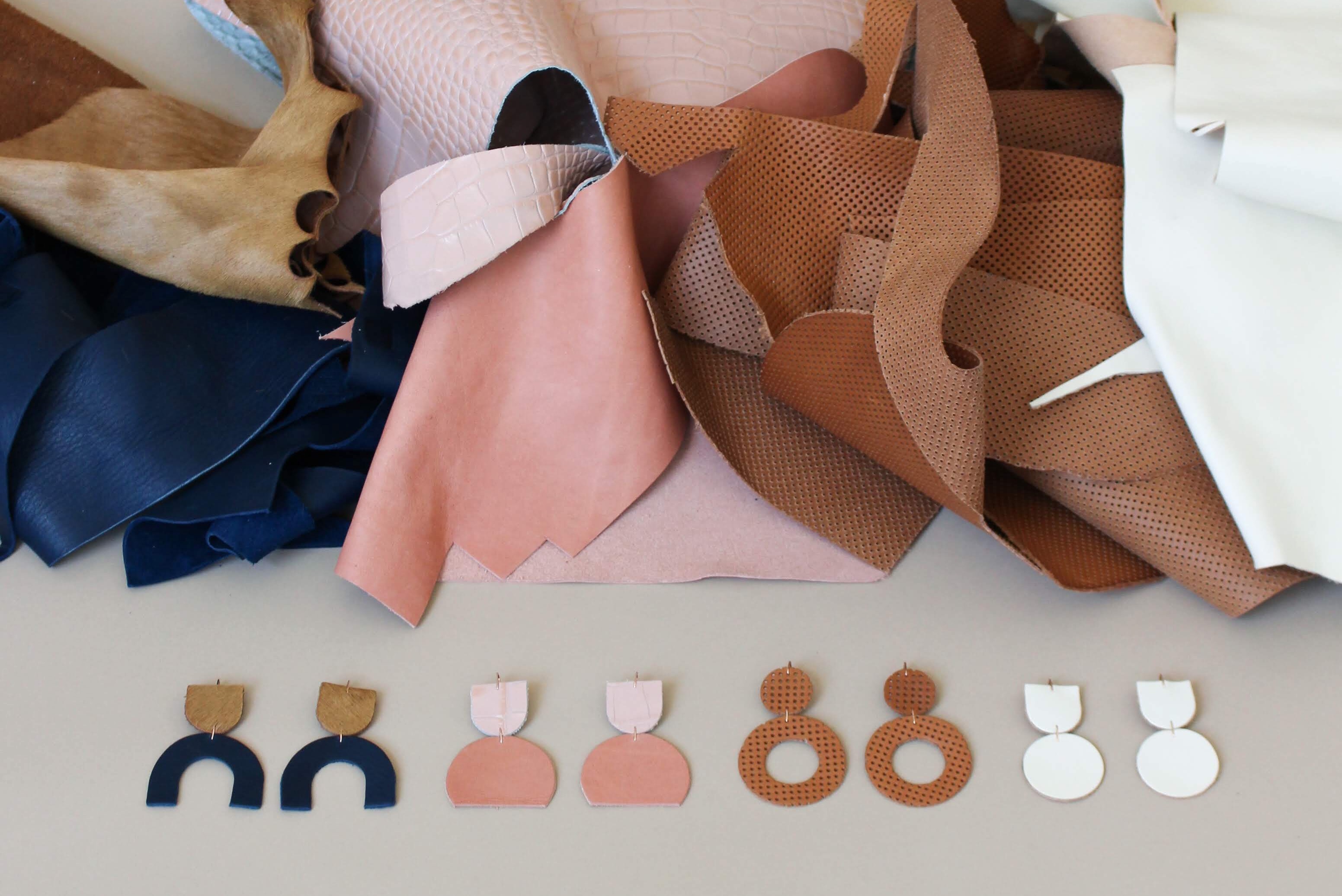 Upcycled Leather Dear Survivor